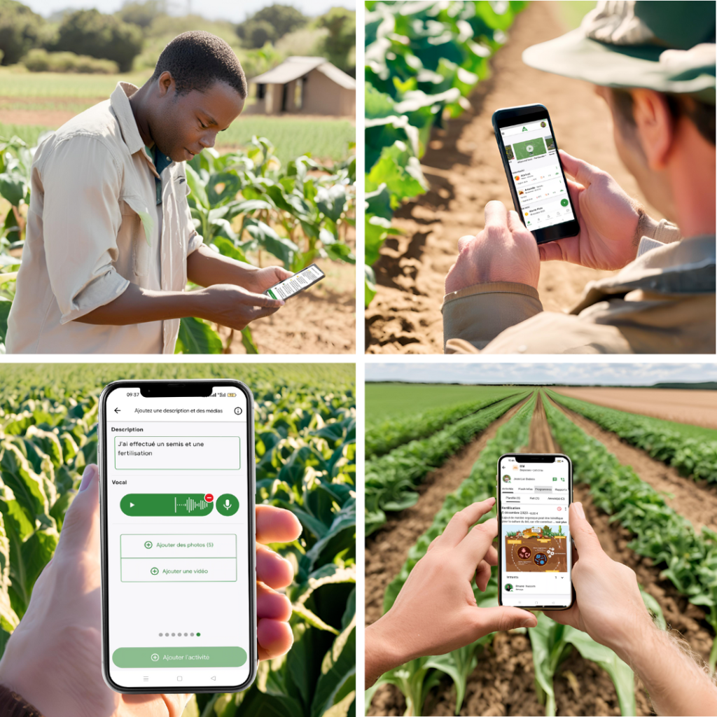 Amaya offre un écosystème complet qui met en relation de manière transparente les agriculteurs avec les conseillers agricoles, les banques, les marchés et d'autres partenaires essentiels.